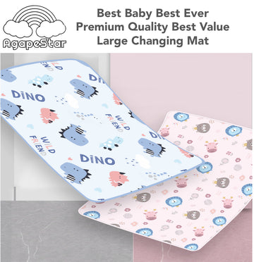 Multifunction Waterproof Baby Diaper Changing Mat Infant Crib Sheet - AgapeStar